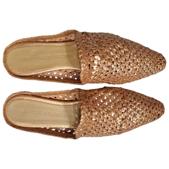 Melvin and Hamilton 'Joolie 14' Woven Mules, Size 37 - Picture 4 of 8